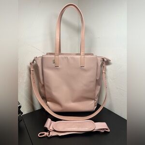 BEIS Commuter Tote Bag In Atlas Pink